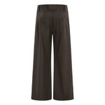 Vintage High Street Pleated Wide-Leg Draped Trousers