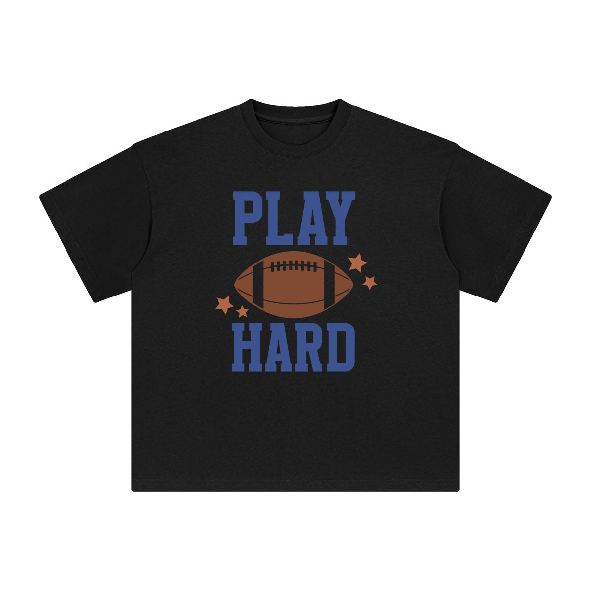 Play Hard Graphic Tee-INNBLAC Fashion Apparel