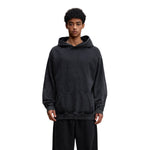 Heavyweight Washed Cotton Kangaroo Pocket Hoodie