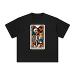 Beach Vibes Skeleton Graphic Tee-INNBLAC Fashion Apparel