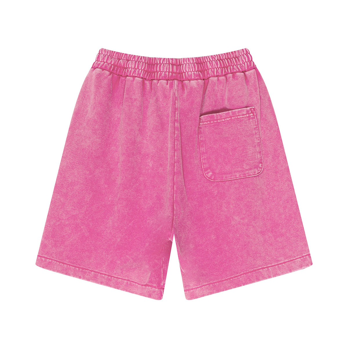 Vintage Wash Loose Fit Jogger Shorts-INNBLAC Fashion Apparel