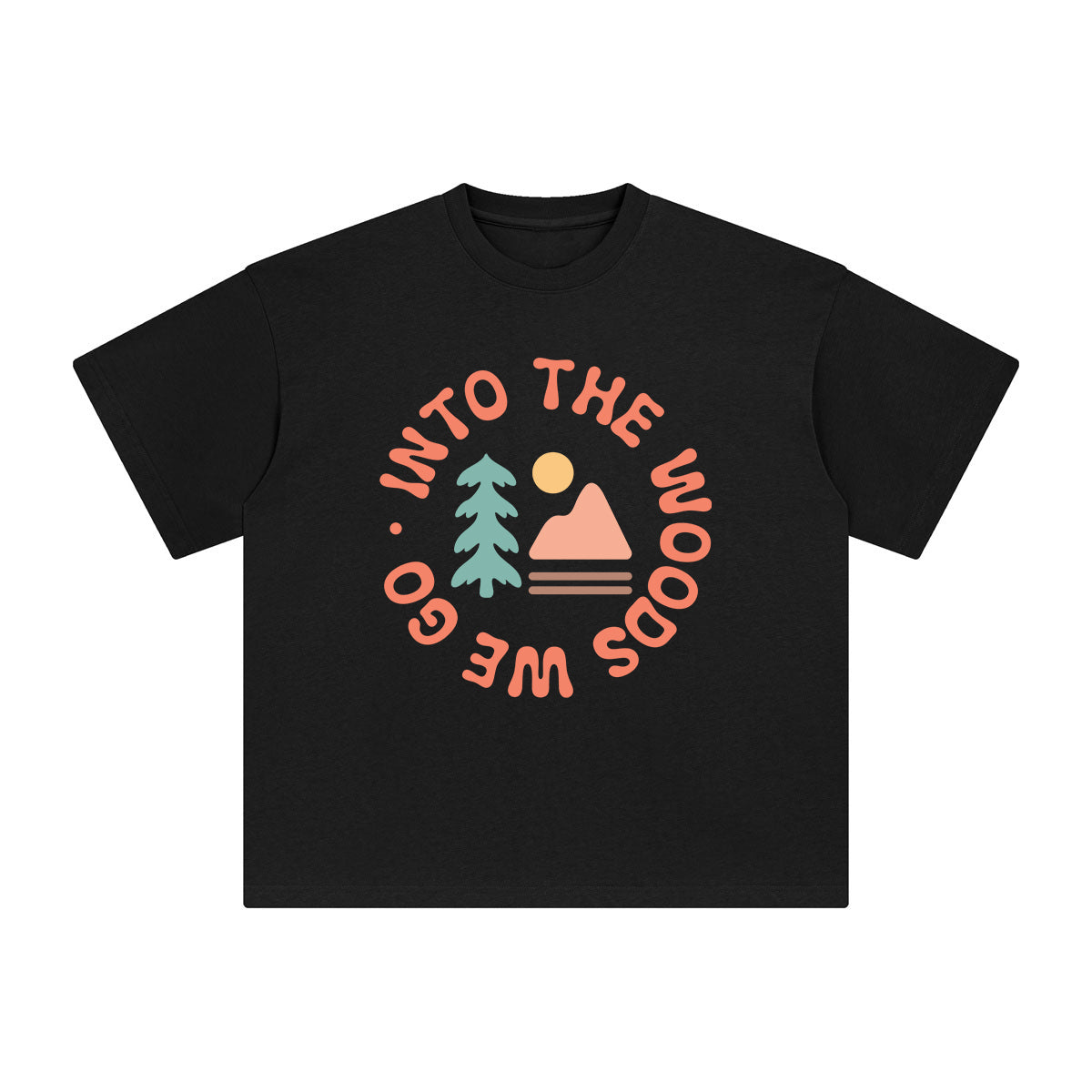 We Go Into The Woods Graphic Tee-INNBLAC Fashion Apparel