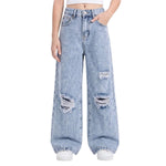 Y2K Baggy Ripped Jeans
