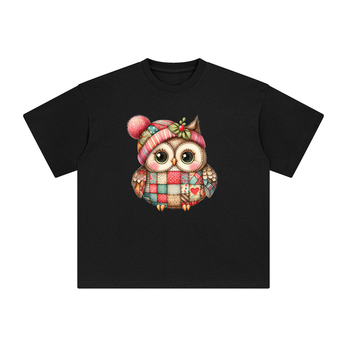 Owl Graphic Tee-INNBLAC Fashion Apparel