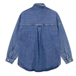 Women's Denim Versatile Shirt Jacket