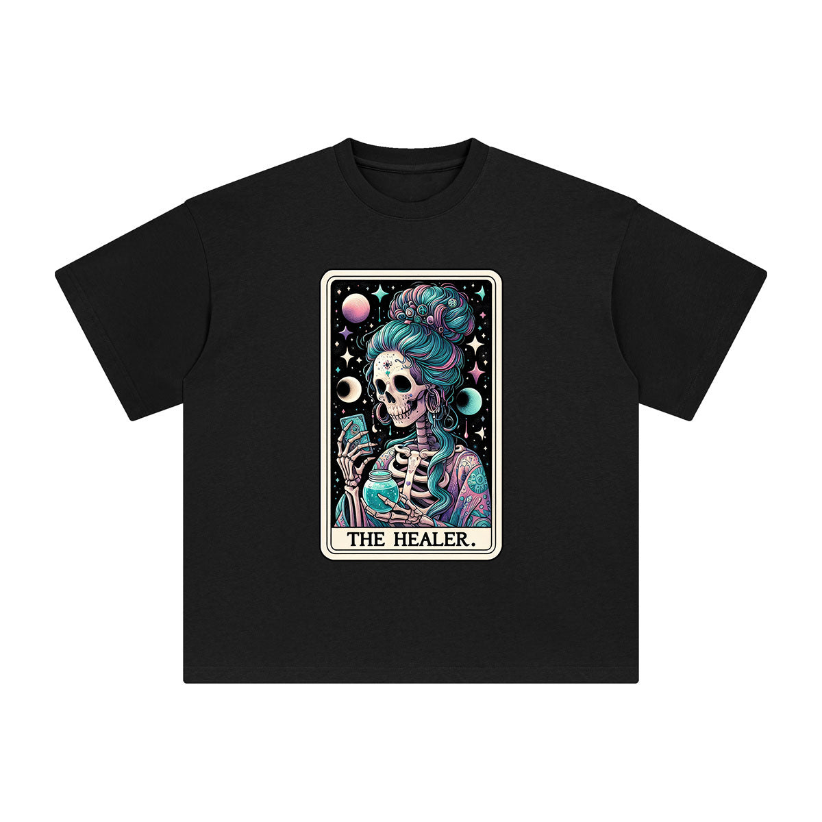 The Healer Comic Graphic Tee-INNBLAC Fashion Apparel