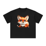 Fox With Love Graphic Tee-INNBLAC Fashion Apparel