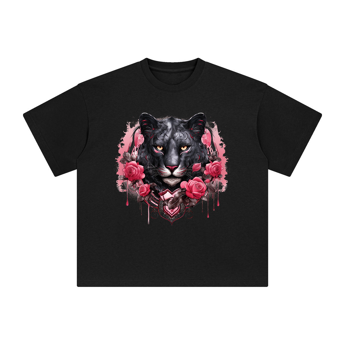 Panther Graphic Tee-INNBLAC Fashion Apparel