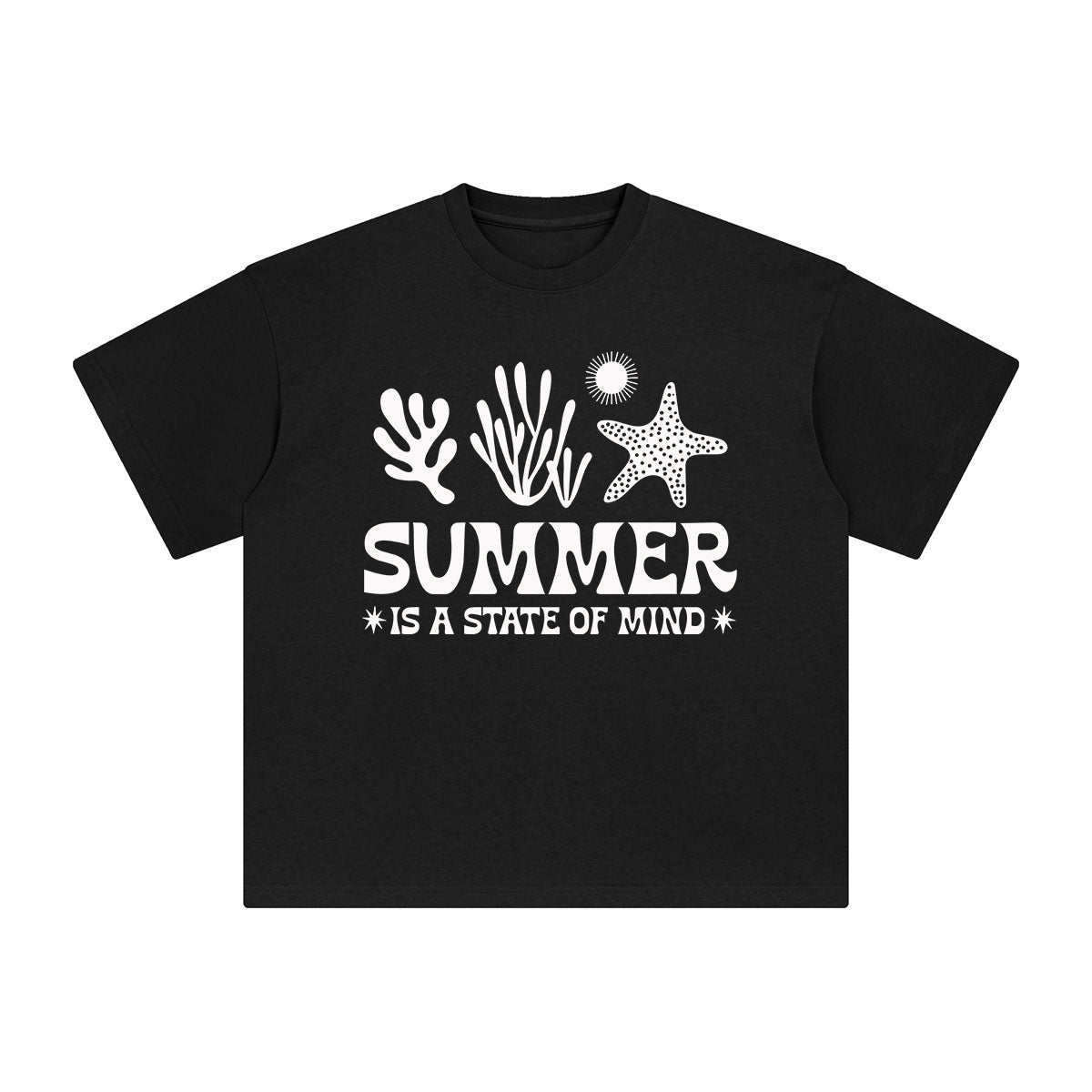 Summer Is A State Of Mind Graphic Tee-INNBLAC Fashion Apparel