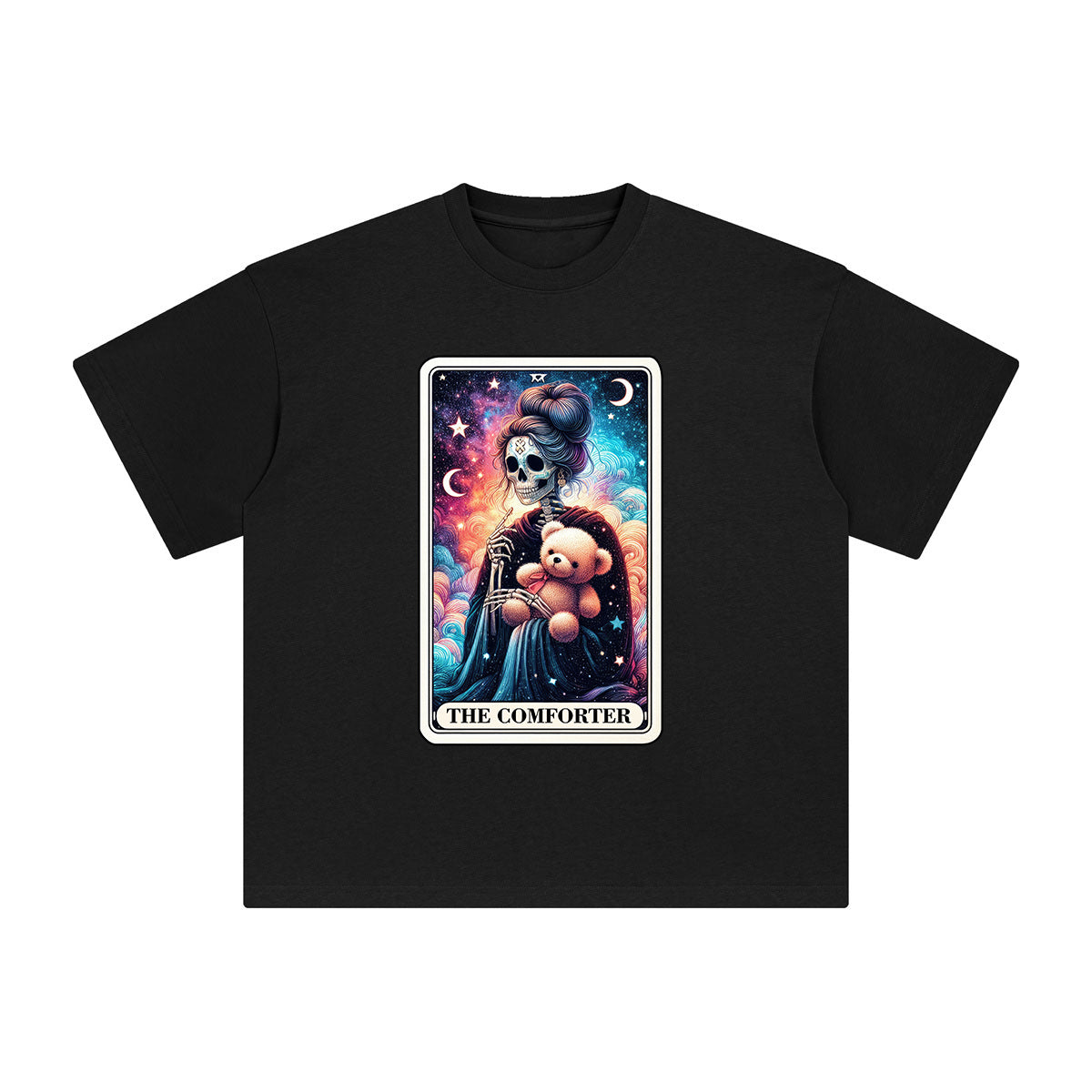 The Comforter Comic Graphic Tee-INNBLAC Fashion Apparel
