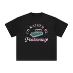 I'd Rather Be Pontooning Graphic Tee-INNBLAC Fashion Apparel