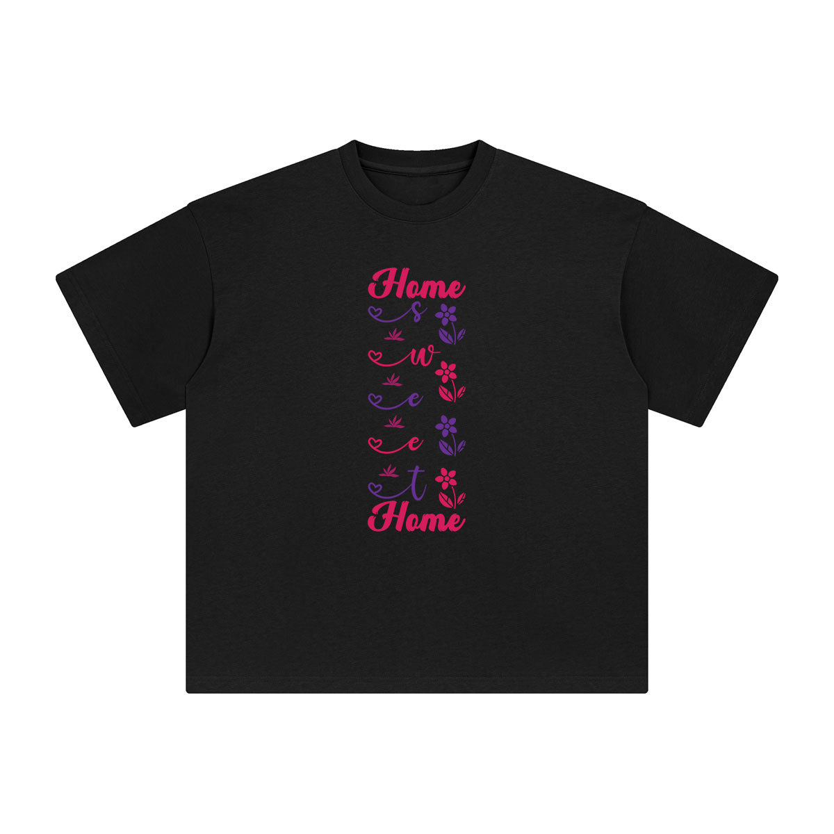 Home Sweet Home Aesthetic Graphic Tee-INNBLAC Fashion Apparel