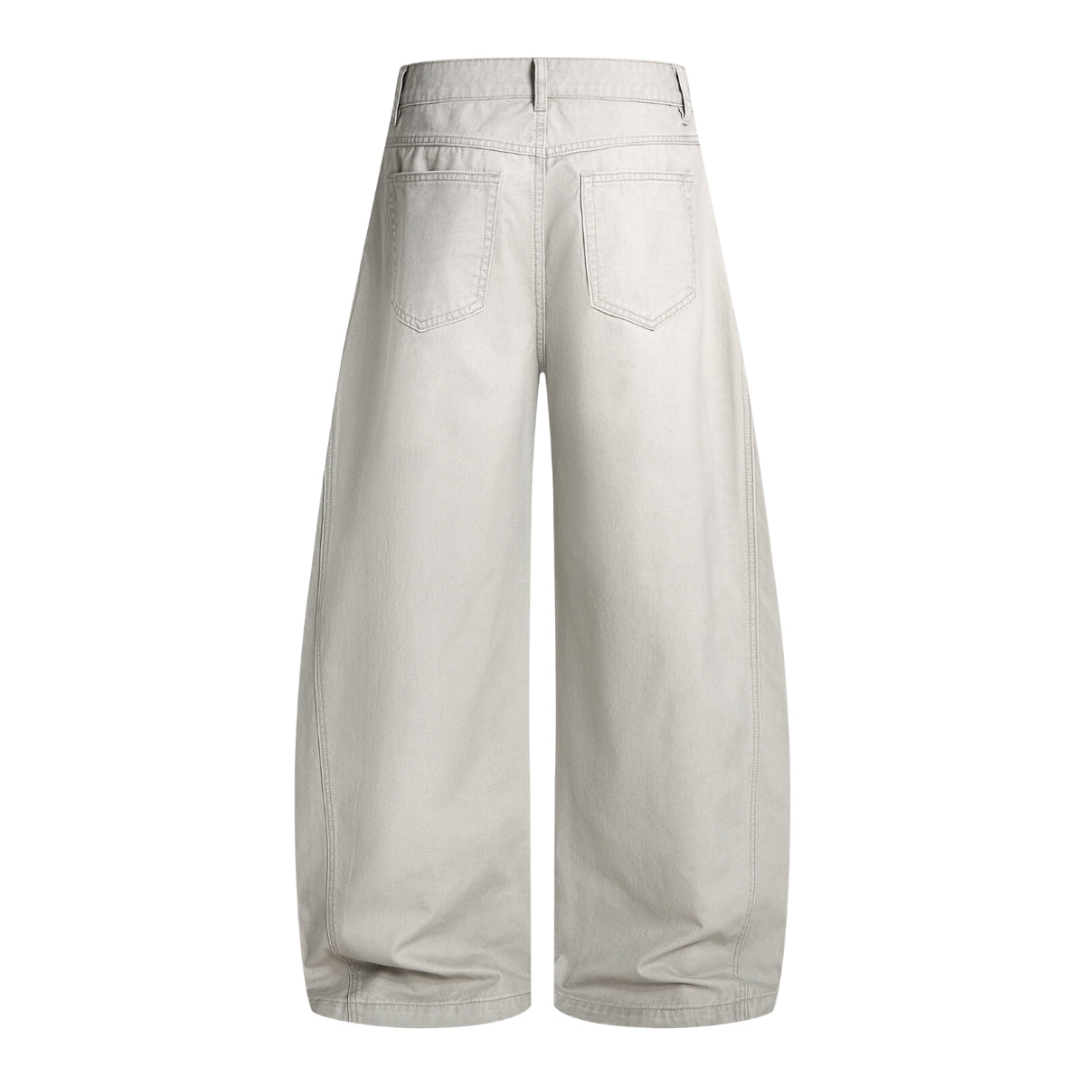 Retro Curved-Leg Relaxed Fit Jeans