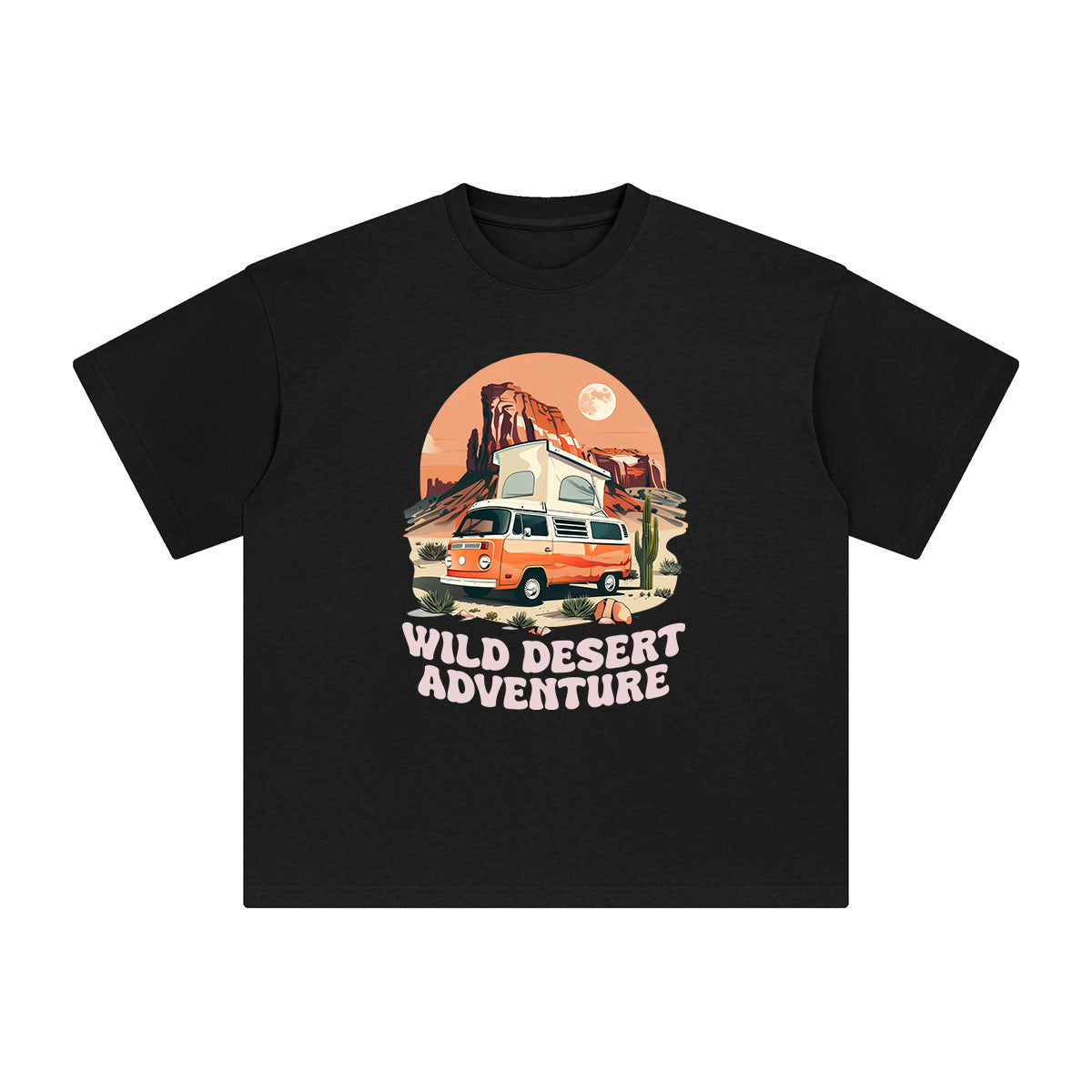 Wild Desert Adventure Graphic Tee-INNBLAC Fashion Apparel