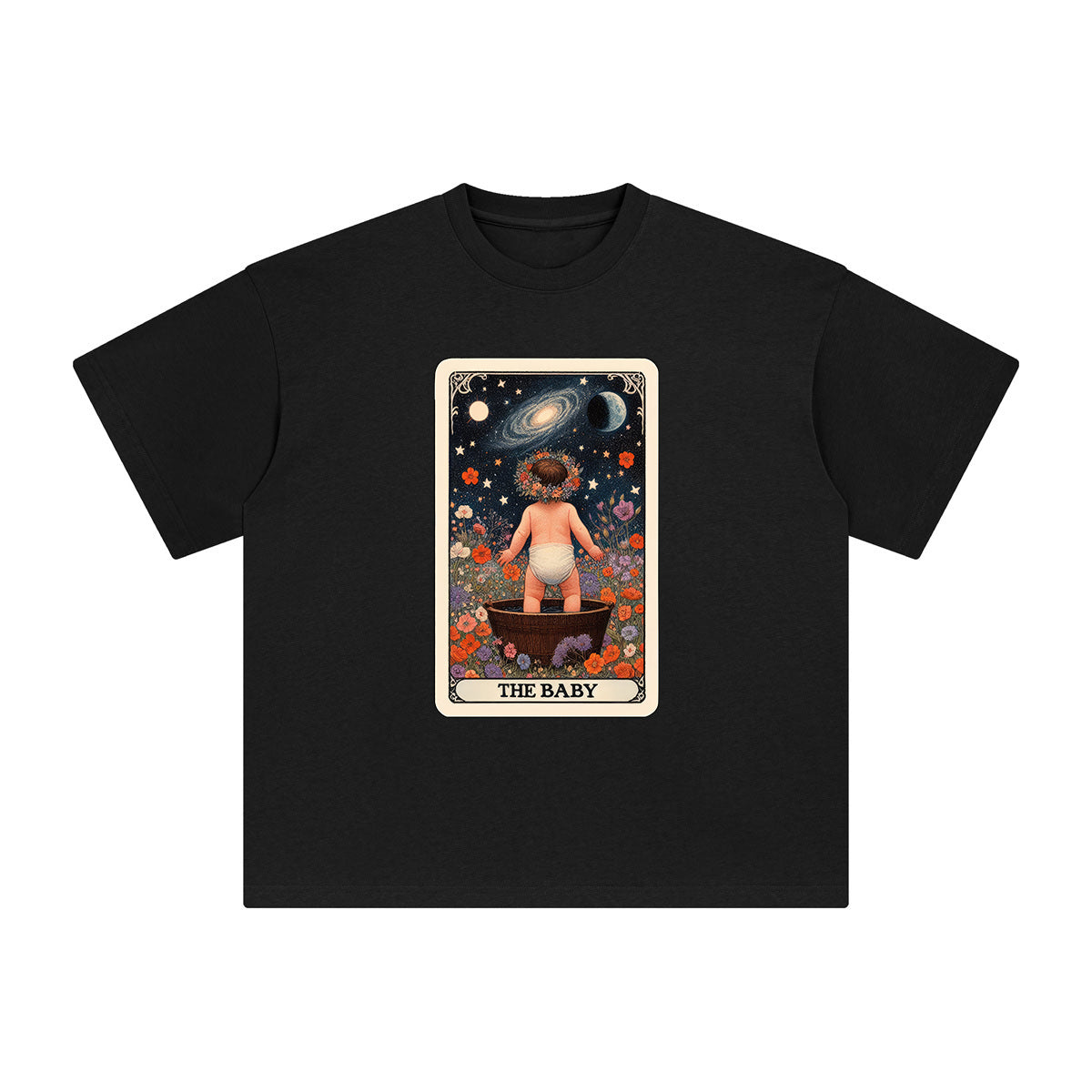 The Little Baby Boy Card Graphic Tee-INNBLAC Fashion Apparel