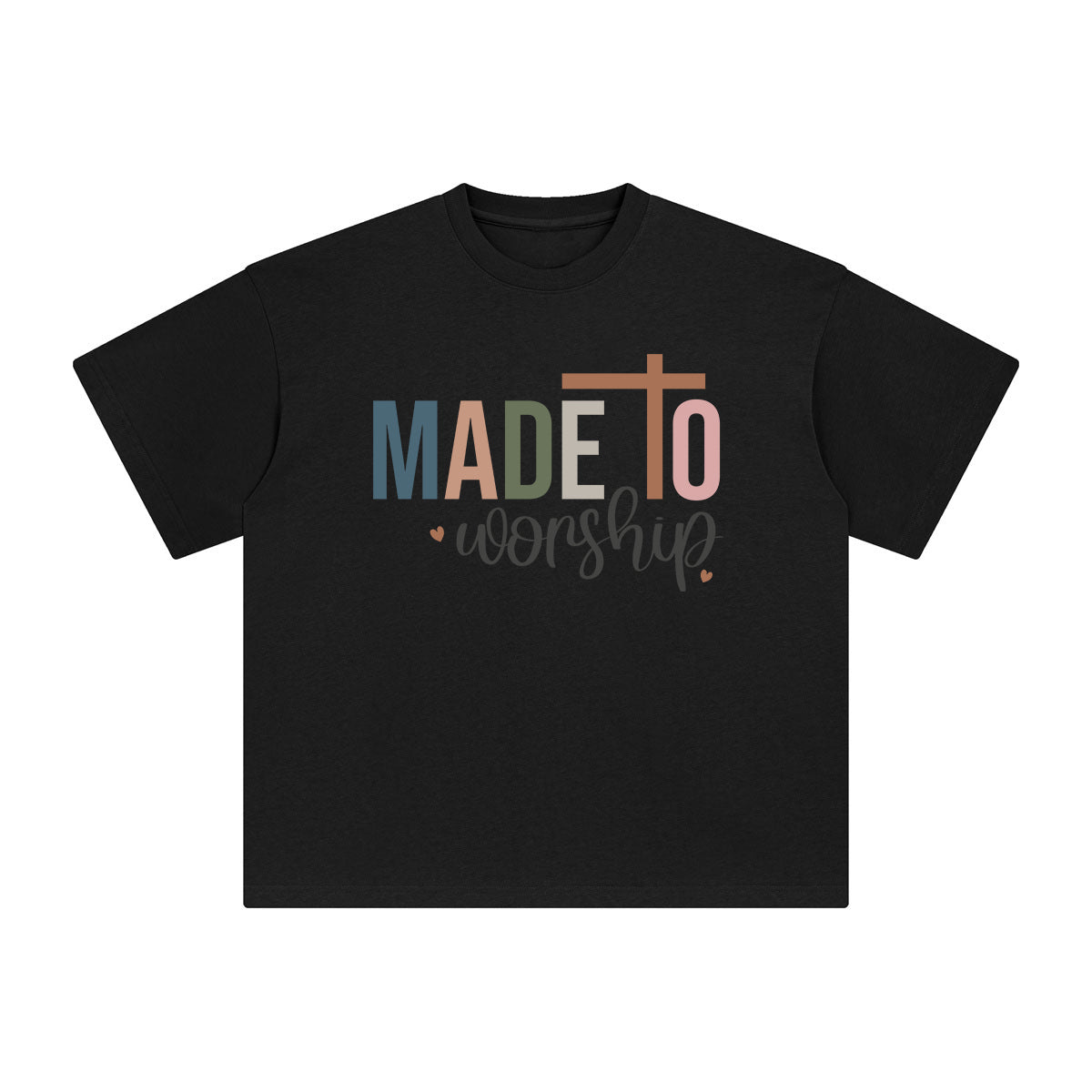 Made To Worship Graphic Tee-INNBLAC Fashion Apparel