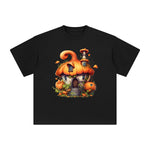 Fairy Pumpkin House Graphic Tee-INNBLAC Fashion Apparel