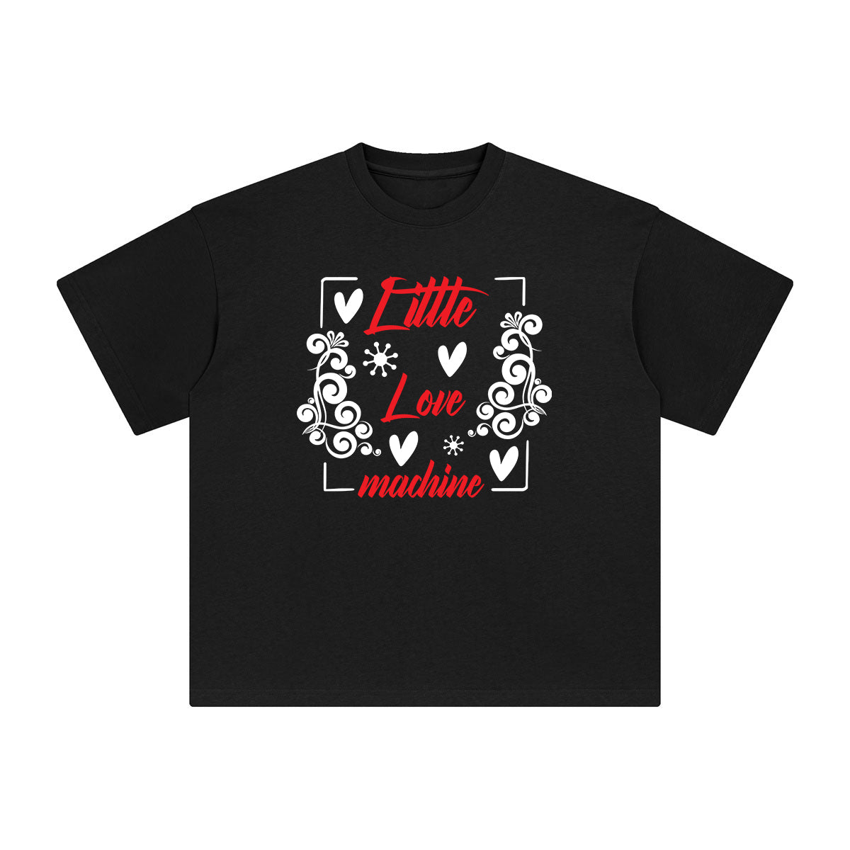 Little Love Machine Graphic Tee-INNBLAC Fashion Apparel