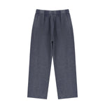 Waffle Texture Relaxed Fit Casual Pants