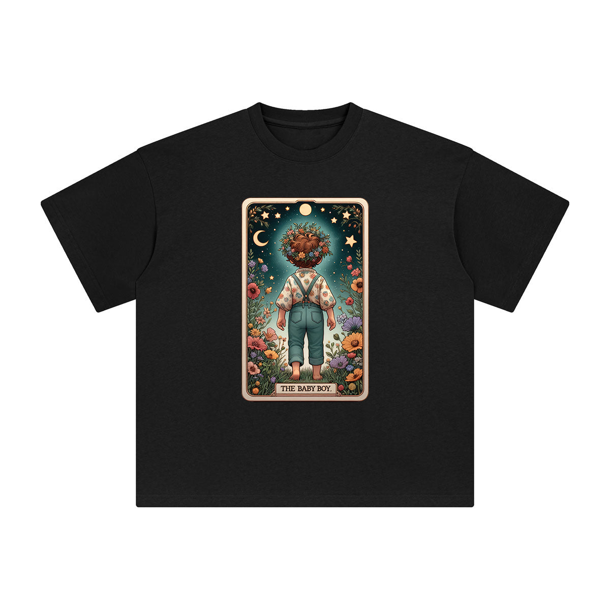 The Baby Boy Card Graphic Tee-INNBLAC Fashion Apparel