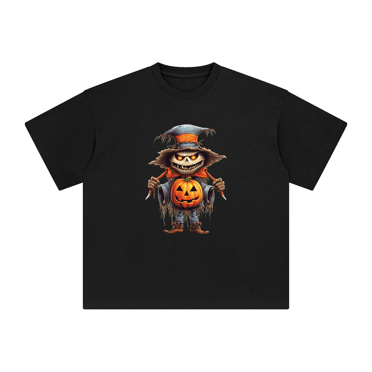 Straw Man Graphic Tee-INNBLAC Fashion Apparel