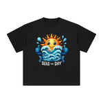 Seas The Day Graphic Tee-INNBLAC Fashion Apparel
