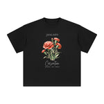 Carnation Graphic Tee-INNBLAC Fashion Apparel