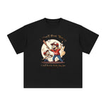 Dad & Son Playing Baseball Graphic Tee-INNBLAC Fashion Apparel