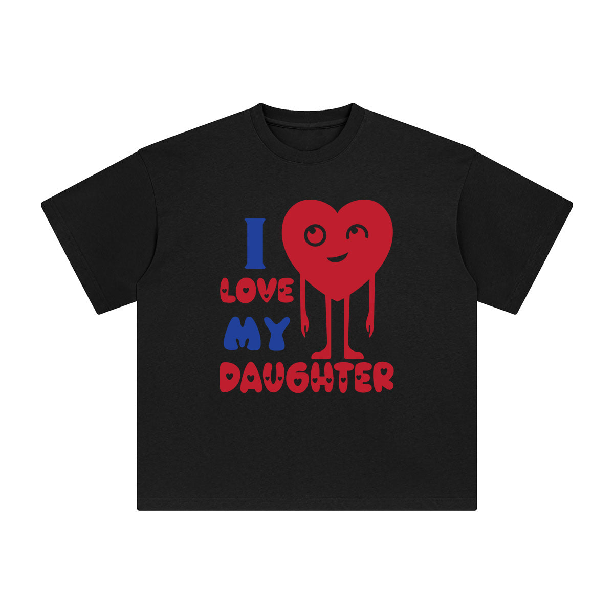 I Love My Daughter Graphic Tee-INNBLAC Fashion Apparel