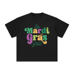 It's Mardi Gras Yall Graphic Tee-INNBLAC Fashion Apparel