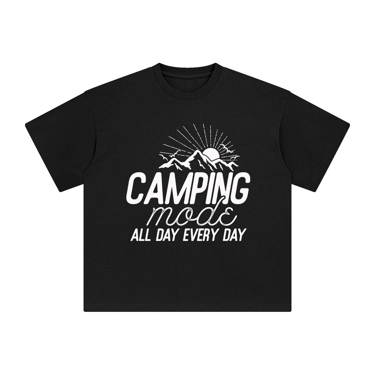Camping Quote Graphic Tee-INNBLAC Fashion Apparel