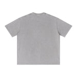 Camiseta holgada con lavado vintage de 8 oz