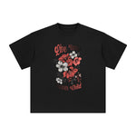 Live Wild Flower Child Graphic Tee-INNBLAC Fashion Apparel