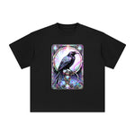 Raven Card Graphic Tee-INNBLAC Fashion Apparel