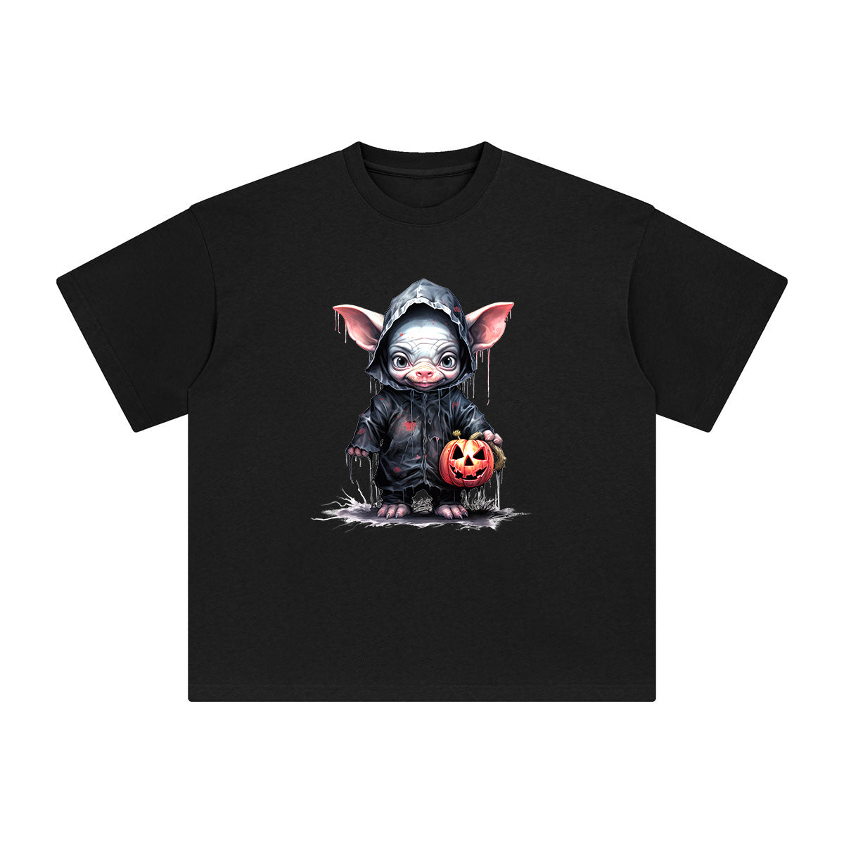 Goth Pig Graphic Tee-INNBLAC Fashion Apparel