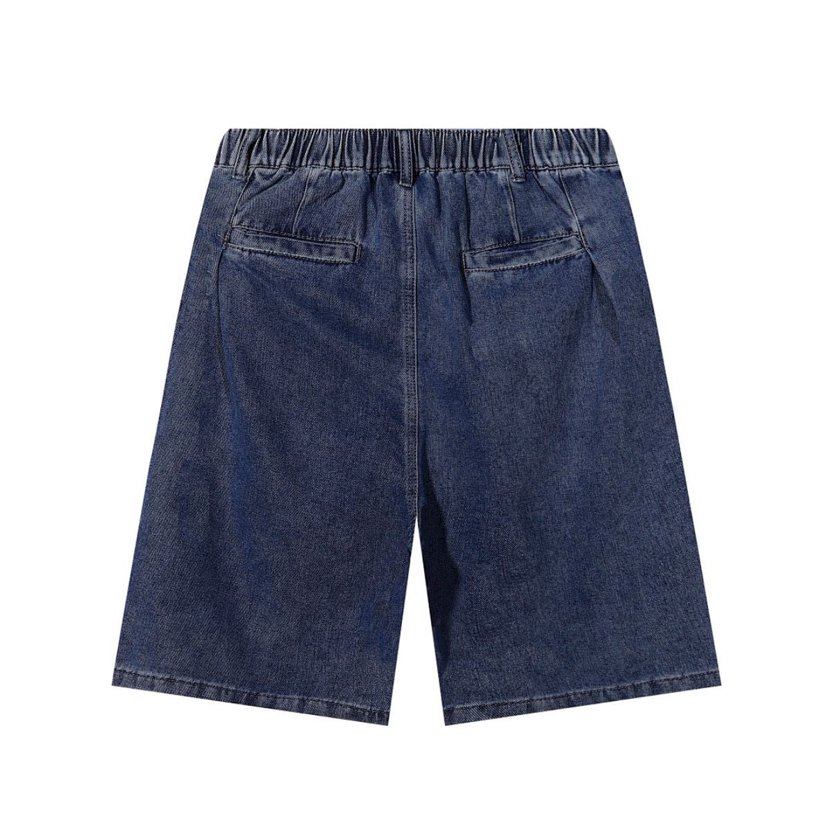 Bermudas con lavado vintage y salpicaduras de tinta