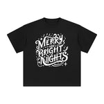 Merry And Bright Nights Graphic Tee-INNBLAC Fashion Apparel