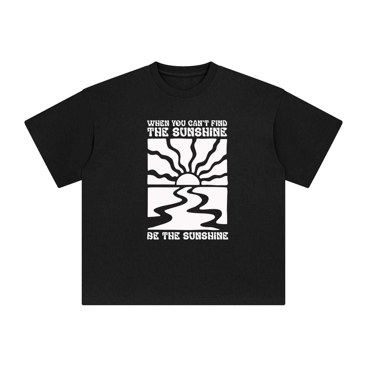 Boho Summer Abstract Graphic Tee-INNBLAC Fashion Apparel