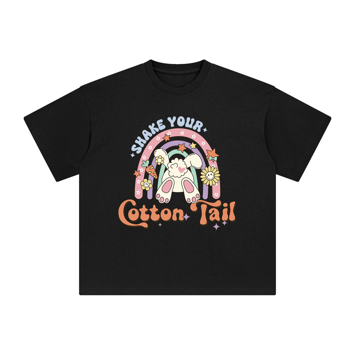 Shake Your Cotton Tail Graphic Tee-INNBLAC Fashion Apparel
