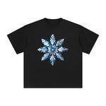 Snowflake Graphic Tee-INNBLAC Fashion Apparel