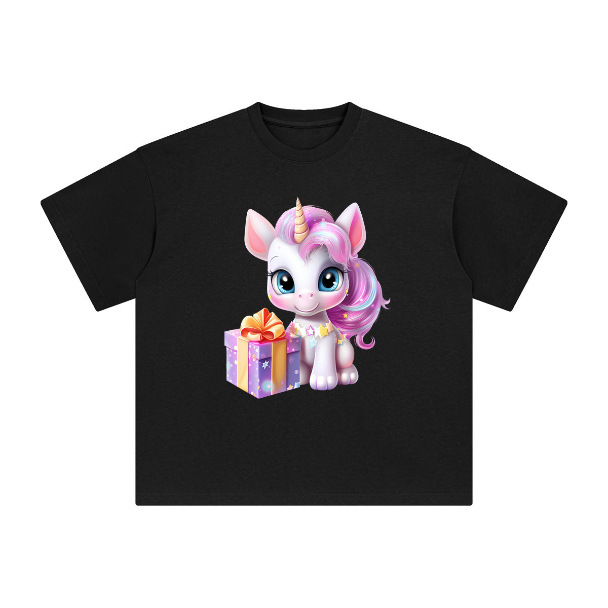Birthday Unicorn Graphic Tee-INNBLAC Fashion Apparel