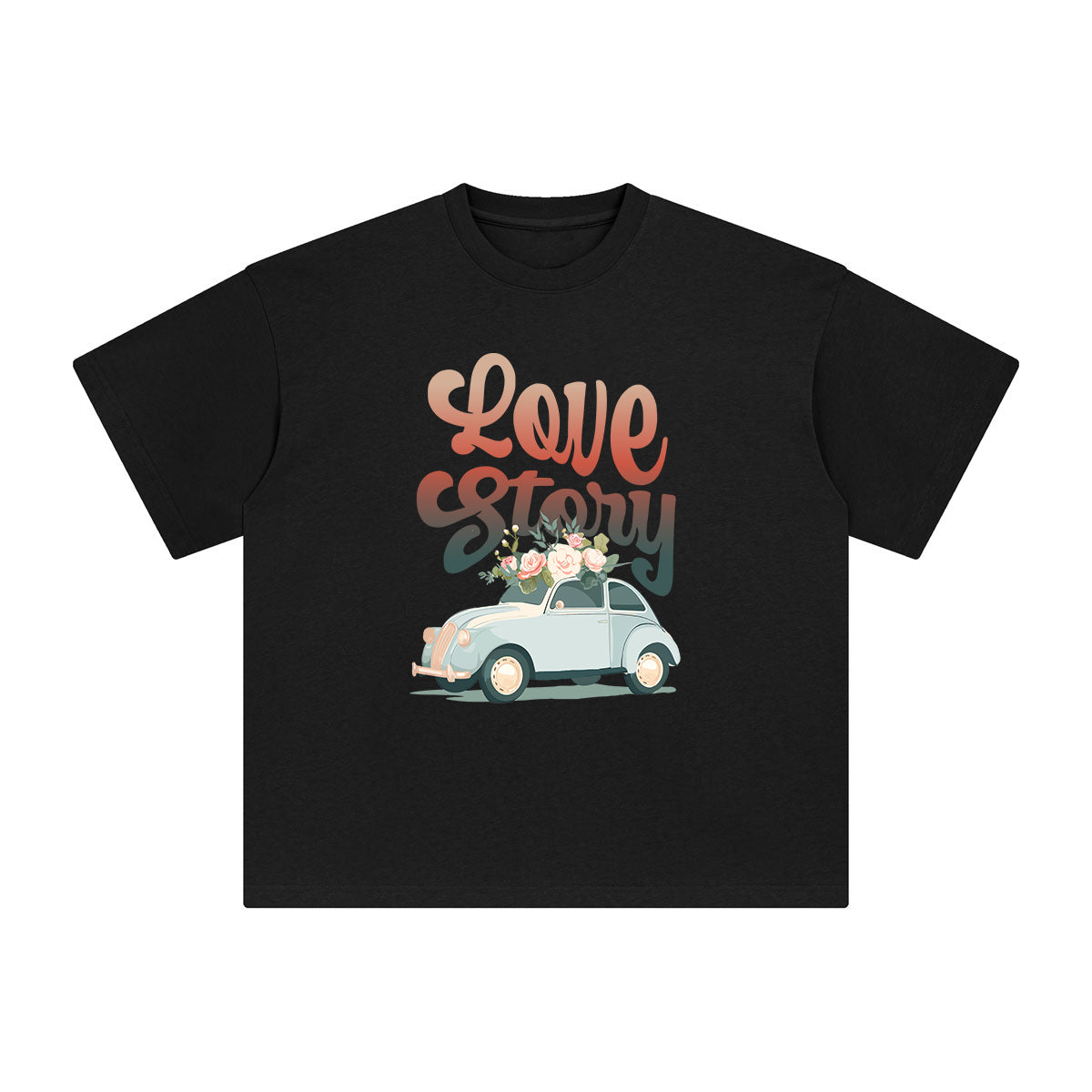 Love Story Graphic Tee-INNBLAC Fashion Apparel