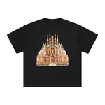 La Sagrada Familia Graphic Tee-INNBLAC Fashion Apparel