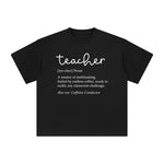 Teacher Quote Graphic Tee-INNBLAC Fashion Apparel