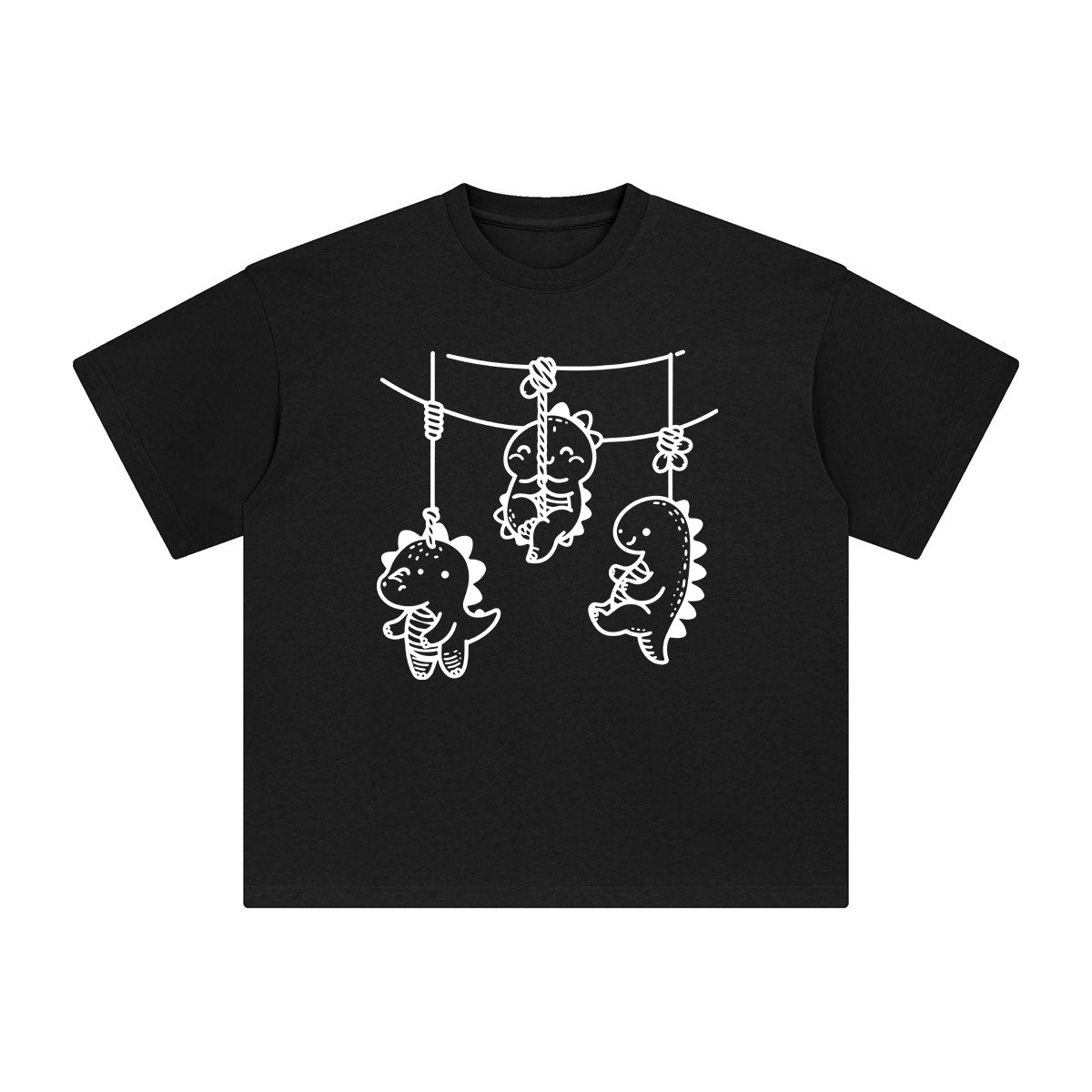 Dinosaur Graphic Tee-INNBLAC Fashion Apparel