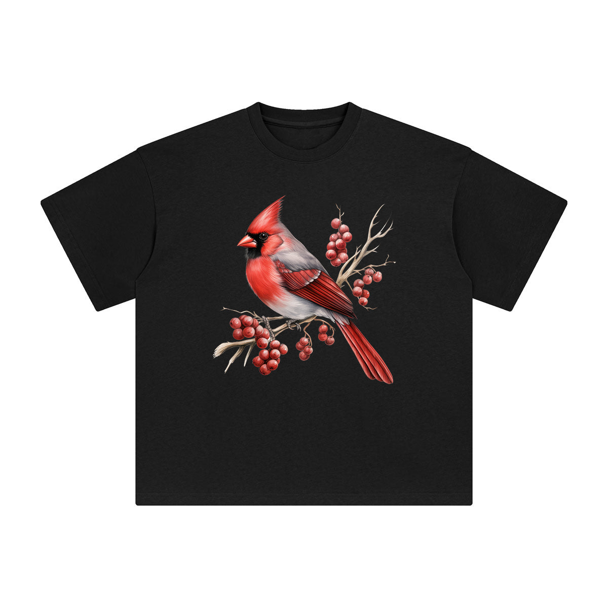 Cardinal Graphic Tee-INNBLAC Fashion Apparel
