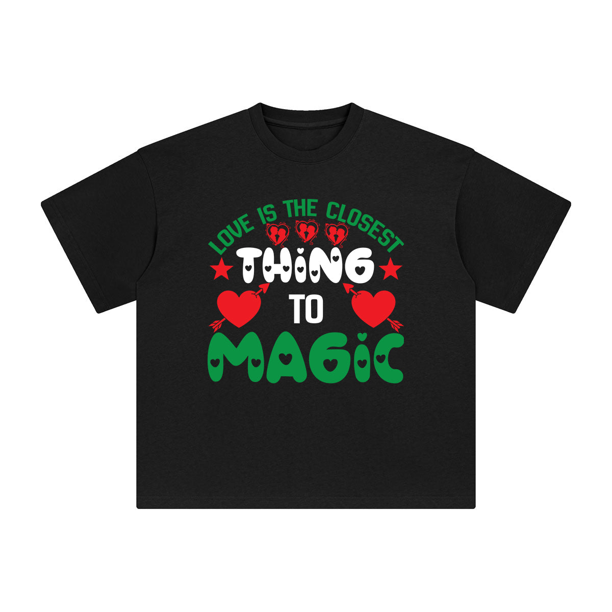 Love Is The Closest Thing To Magic Graphic Tee-INNBLAC Fashion Apparel