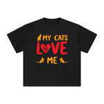 My Cats Love Me Graphic Tee-INNBLAC Fashion Apparel