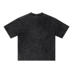 Washed Faded Reverse T Shirt 8.5oz