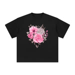 Floral Graphic Tee-INNBLAC Fashion Apparel